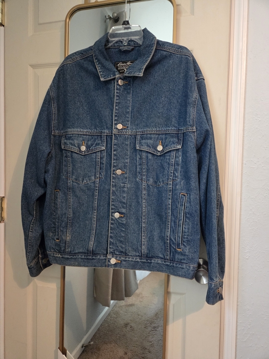 Eddie Bauer Other - Eddie Bauer Blue Denim Shirt Jacket-Men's L
